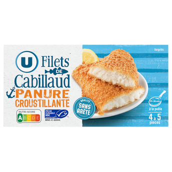 Image de U
Filets panés cabillaud MSC U