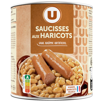 Image de U
Saucisse haricot boîte 4/4