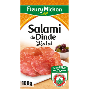 Image de Salami dinde halal FLEURY MICHON