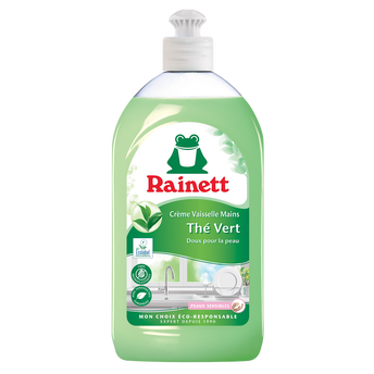 Image de Liquide vaisselle écologique crème thé vert RAINETT