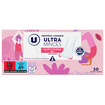 Image de U
Protège-lingerie ultra slip & tanga boîte