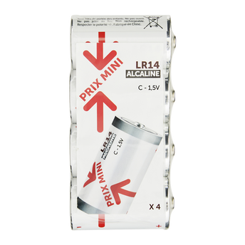 Image de PILE  LR14 X4 PRIX