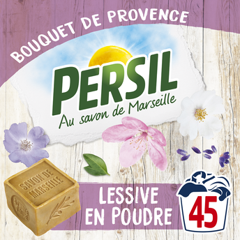 Image de PERSIL - Lessive en poudre - Bouquet de Provence - 45 lavages