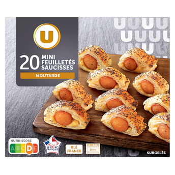 Image de U
Mini feuilletés saucisses x20
