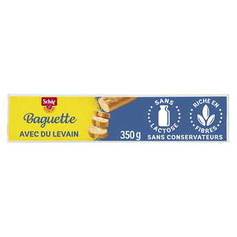 Image de Baguette sans gluten et sans lactose SCHÄR, 2 unités