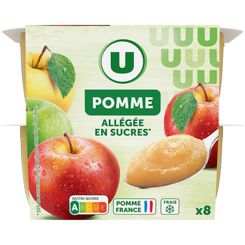 Image de U
Dessert fruitier aux pommes allégé en sucre