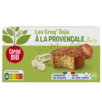 Image de Galette Croq'Soja Provençale CEREAL BIO - x2