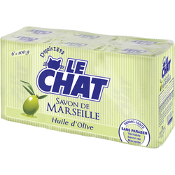 Savon A Huile D Olive Le Chat 6 Pieces De 100g Super U Hyper U U Express