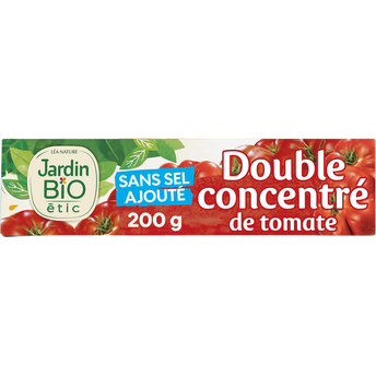 Image de Double concentré de tomate bio JARDIN BIO