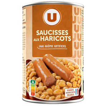 Image de U
Saucisse haricot boîte 1/2