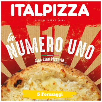 Image de Pizza numero uno 5 fromages ITALPIZZA