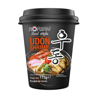 Image de Nouilles udon cup crevette KOREAN FOOD STYLE
