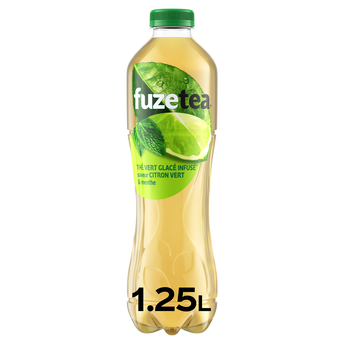 Image de Boisson au thé FUZETEA Menthe Citron vert - Bouteille