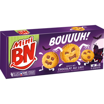 Image de Mini bouuuh chocolat au lait BN, pochons 35gx5