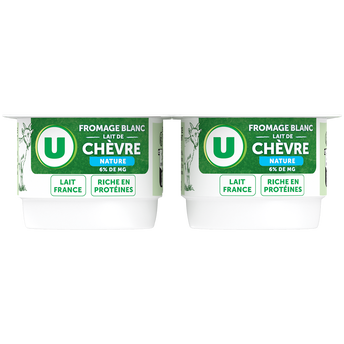 Image de U
Fromage blanc au lait de chèvre