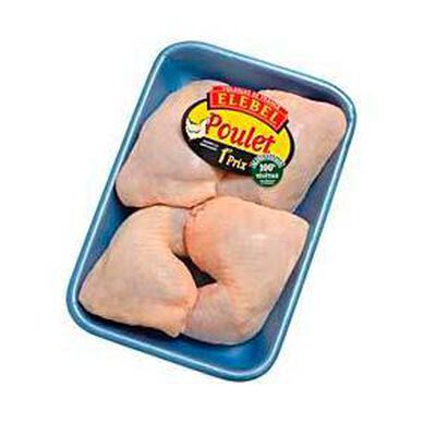 Cuisses de poulet 1Kg ELEBEL, FRANCE - Super U, Hyper U, U Express