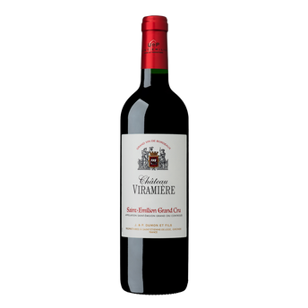 Image de Vin rouge AOP Saint Emilion grand cru "CHATEAU VIRAMIERE", 13.5°