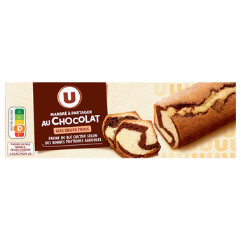 Image de U
Gâteau marbré chocolat  étui de