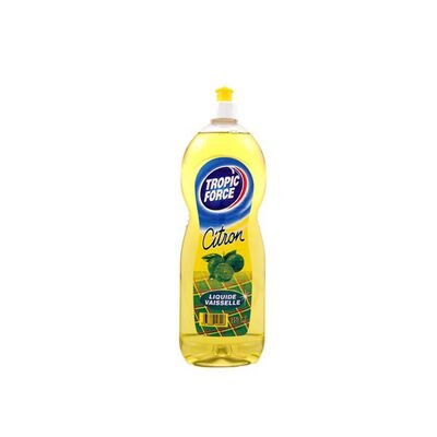 Liquide vaiselle parfum citron TROPIC FORCE Liquide vaiselle parfum citron TROPIC FORCE,TROPIC FORCE,75cl