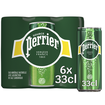 Image de Eau minérale naturelle gazeuse PERRIER