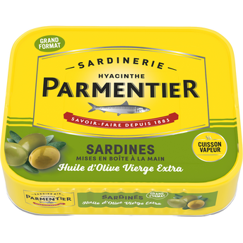 Image de Sardines huile d'olive vierge extra PARMENTIER