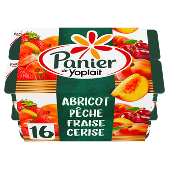 Image de Yaourt aux fruits panaché 2,3% MG PANIER DE YOPLAIT