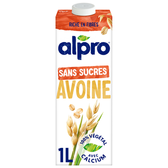 Image de Boisson végétale avoine sans sucres ALPRO 1