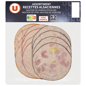 Image de U
Assortiment Charcuterie Alsaciennes - x12 tranches