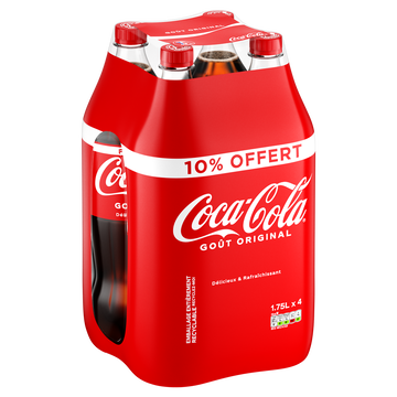 Coca Cola Coca-cola Pet 4x1,75 Litre Dont 10% Offert