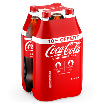 Coca Cola Coca-cola Pet 4x1,75 Litre Dont 10% Offert