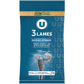 Image de U
Rasoir jetable 3 lames u