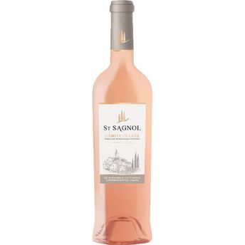Image de IGP Méditerranée rosé Saint Sagnol bouteille de