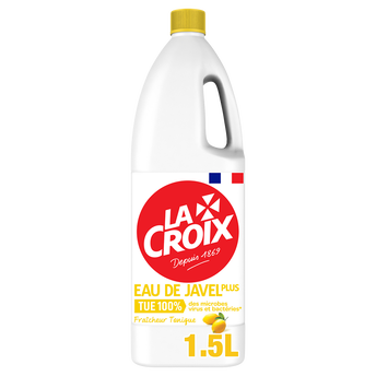 Image de Eau de javel fraîcheur citron LA CROIX plus bidon