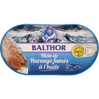 Image de Filets de harengs fumés BALTHOR