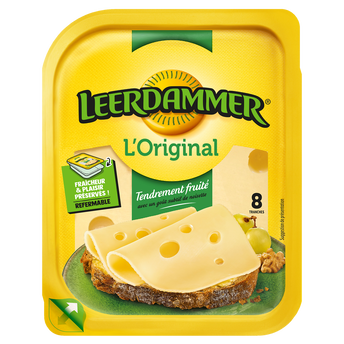 Image de Fromage lait pasteurisé original 27,5%MG LEERDAMMER