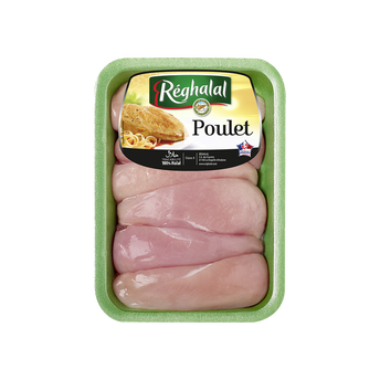 Image de Escalope de poulet, REGHALAL, France, 6 pièces 930 g