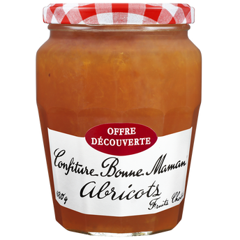 Image de Confiture d'abricots BONNE MAMAN