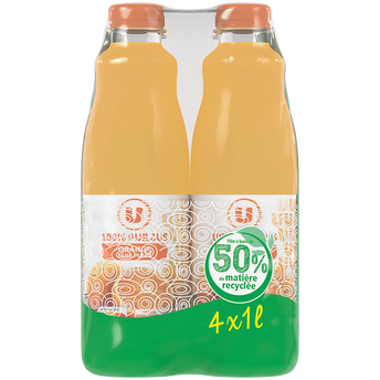 Image de U
Pur jus d'orange sans pulpe PET 4x1