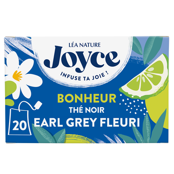 Image de Thé earl grey fleuri bio JOYCE, x20 sachets