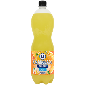 Image de U
Boisson gazéifiée au jus d'orange pulpé à base de concentré avec édulcorant