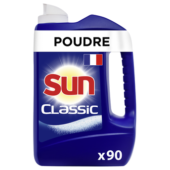 Image de Poudre classique lave-vaisselle SUN, 90 lavages