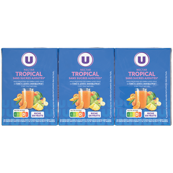 Image de U
Nectar tropical riche en fruits brique 6 briques de