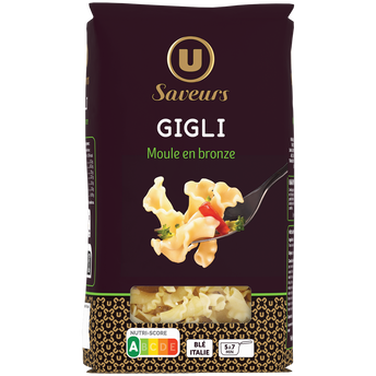 Image de U SAVEURS
Pâtes gigli nature sachet