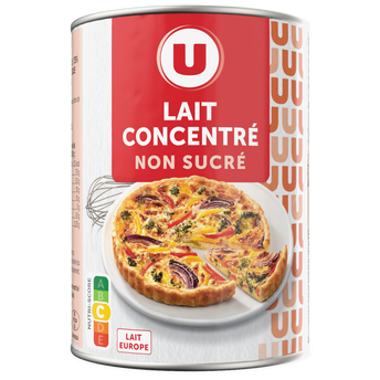 Image de U
Lait concentré non sucré 7,5%MG
