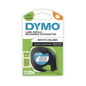 Image de Ruban plastique pour dymo électronique letratag