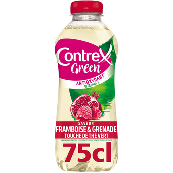 Image de Eau aromatisée thé pourpre grenade CONTREX GREEN antioxydant