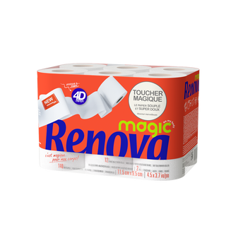 Image de Papier toilette 4D magic RENOVA, 12