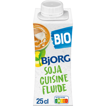 Image de Soja cuisine fluide bio, BJORG, bouteille de