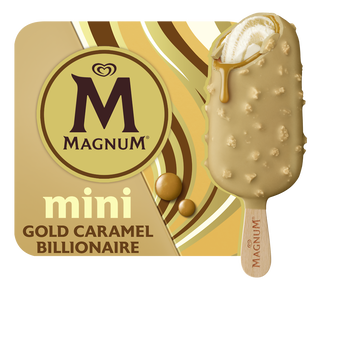 Image de Mini Bâtonnets glacés double billionnaire MAGNUM x6