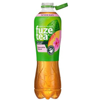 Fuze Tea Boisson Au Thé Fuzetea Pêche Hibiscus - Bouteille 1,25l